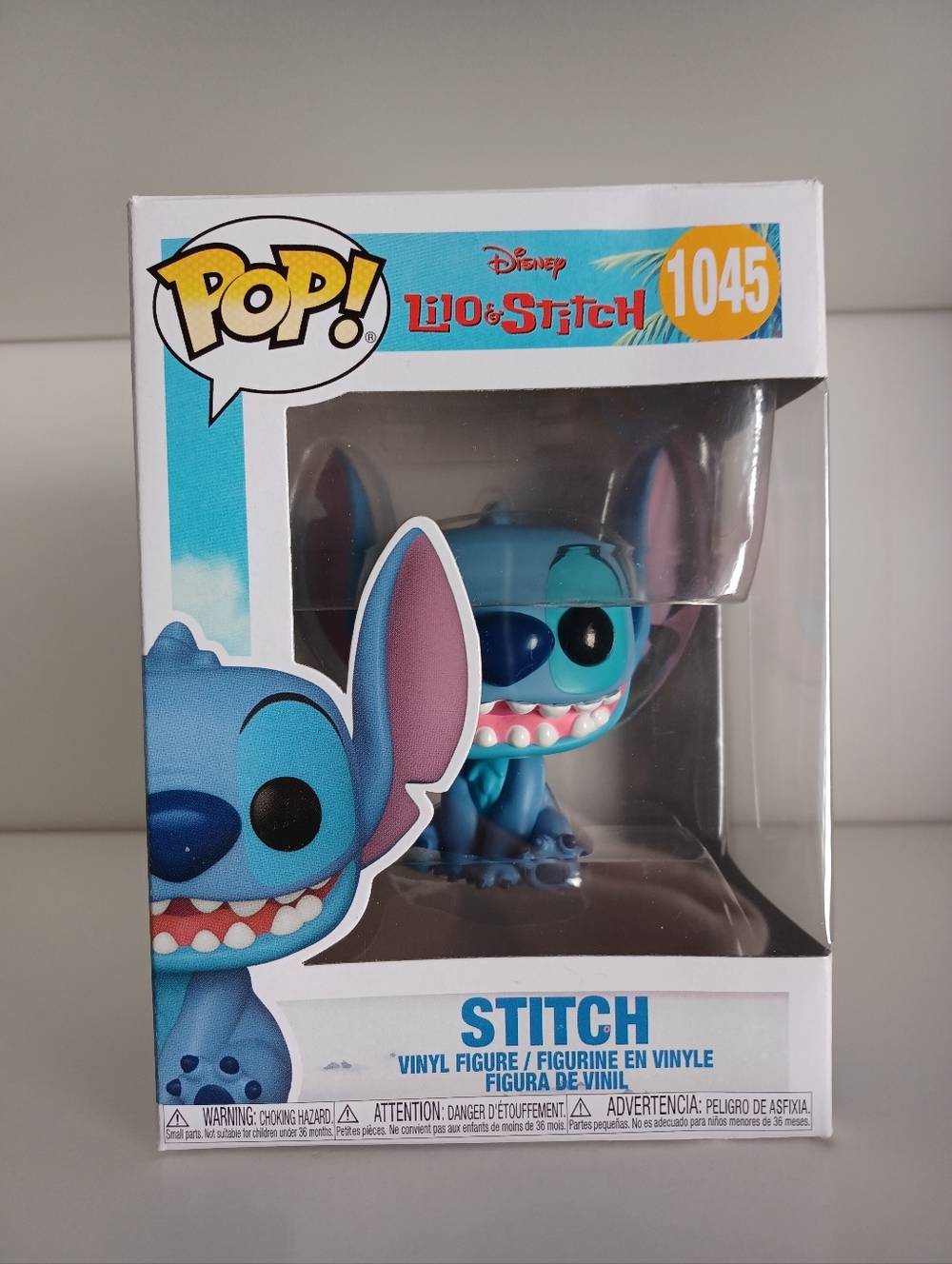 Disney Stitch Smiling 1045 From Lilo And Stitch Vinyl Figure Funko Pop Toy